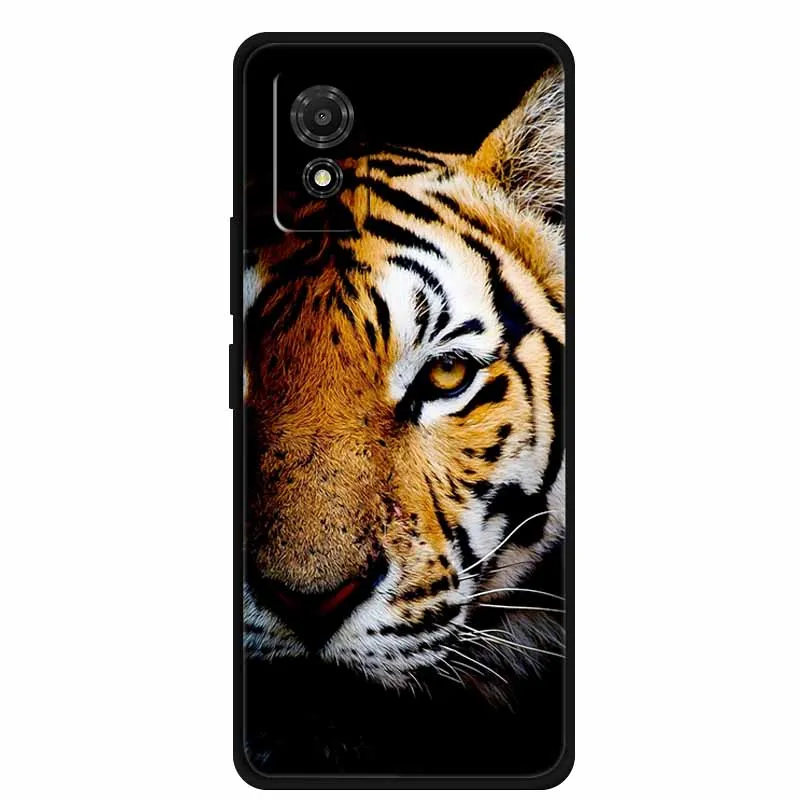 Animal-Themed Soft Silicone Phone Case - Durable Back Cover Protector Bumper