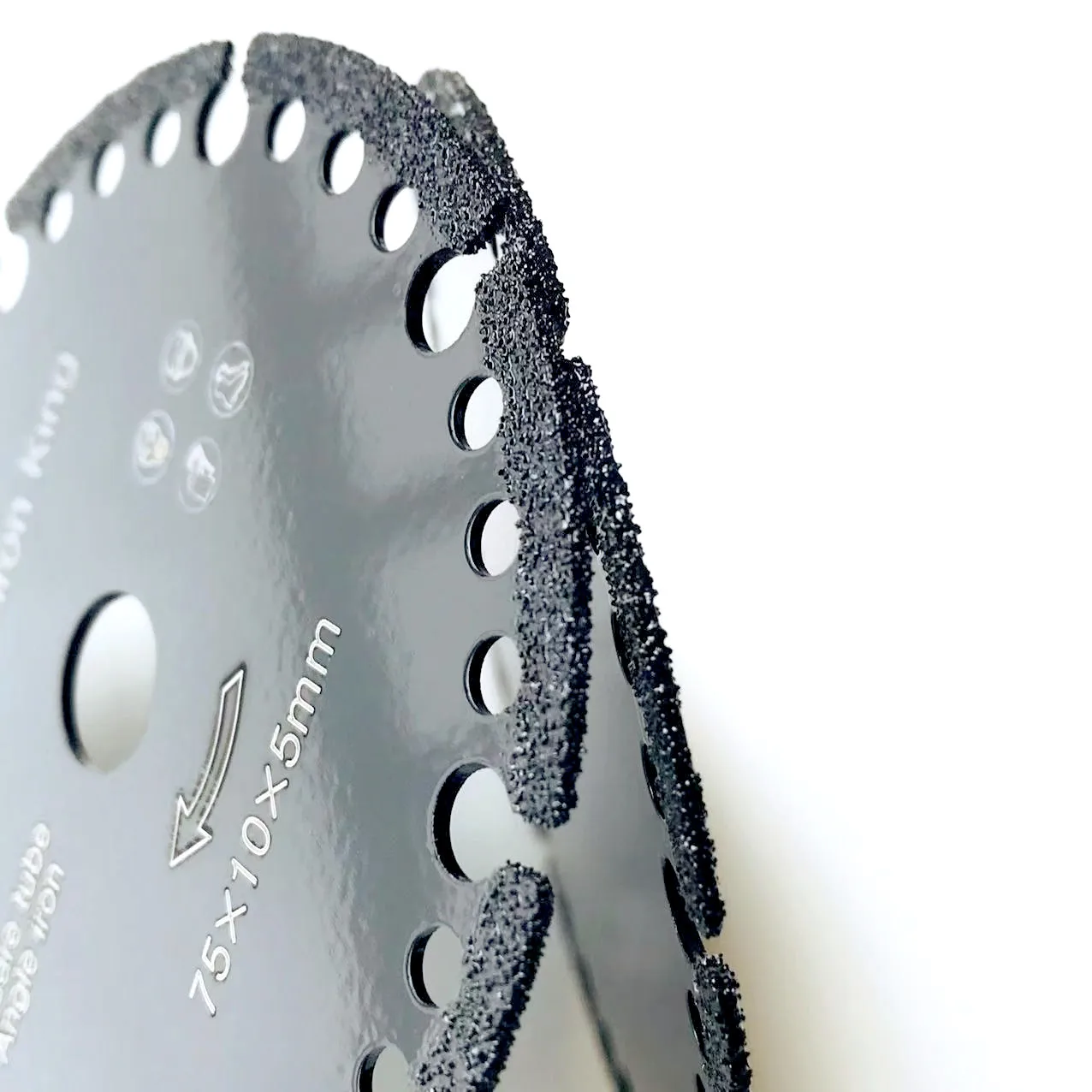 Enhanced Diamond Cutting Wheel - 3-Inch, Ideal for Steel and Iron Cutting