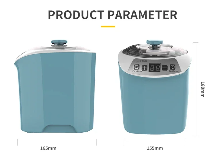 Portable Electric Mini Ice Cream Cup Yogurt Maker Home Commercial Machine Automatic Yogurt Maker