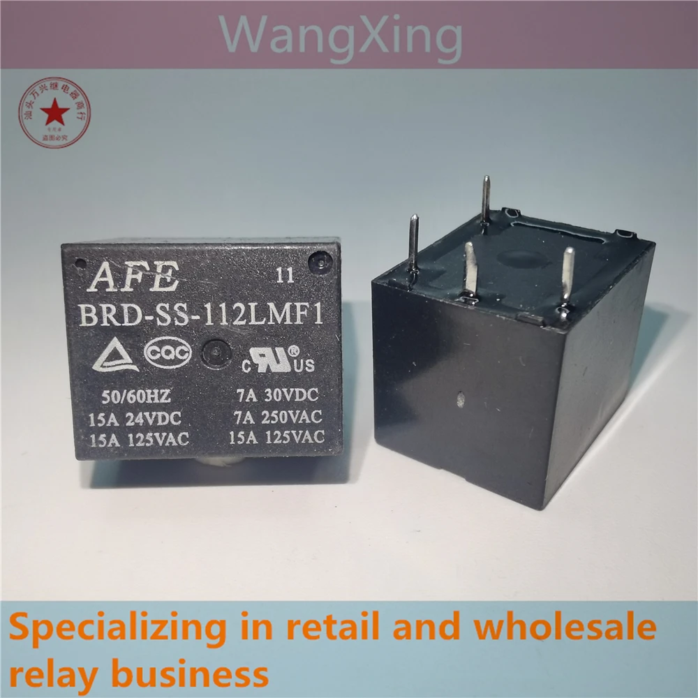

BRD-SS-112LMF1 BRD-SS-124LMF1 Electromagnetic Power Relay 4 Pins