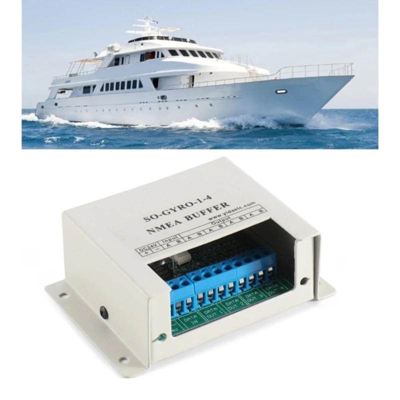 Efficient 24V Marine Serial er Reliable Marine Serial Distribution er Electrical Isolation Protect for NMEA0183 X37F