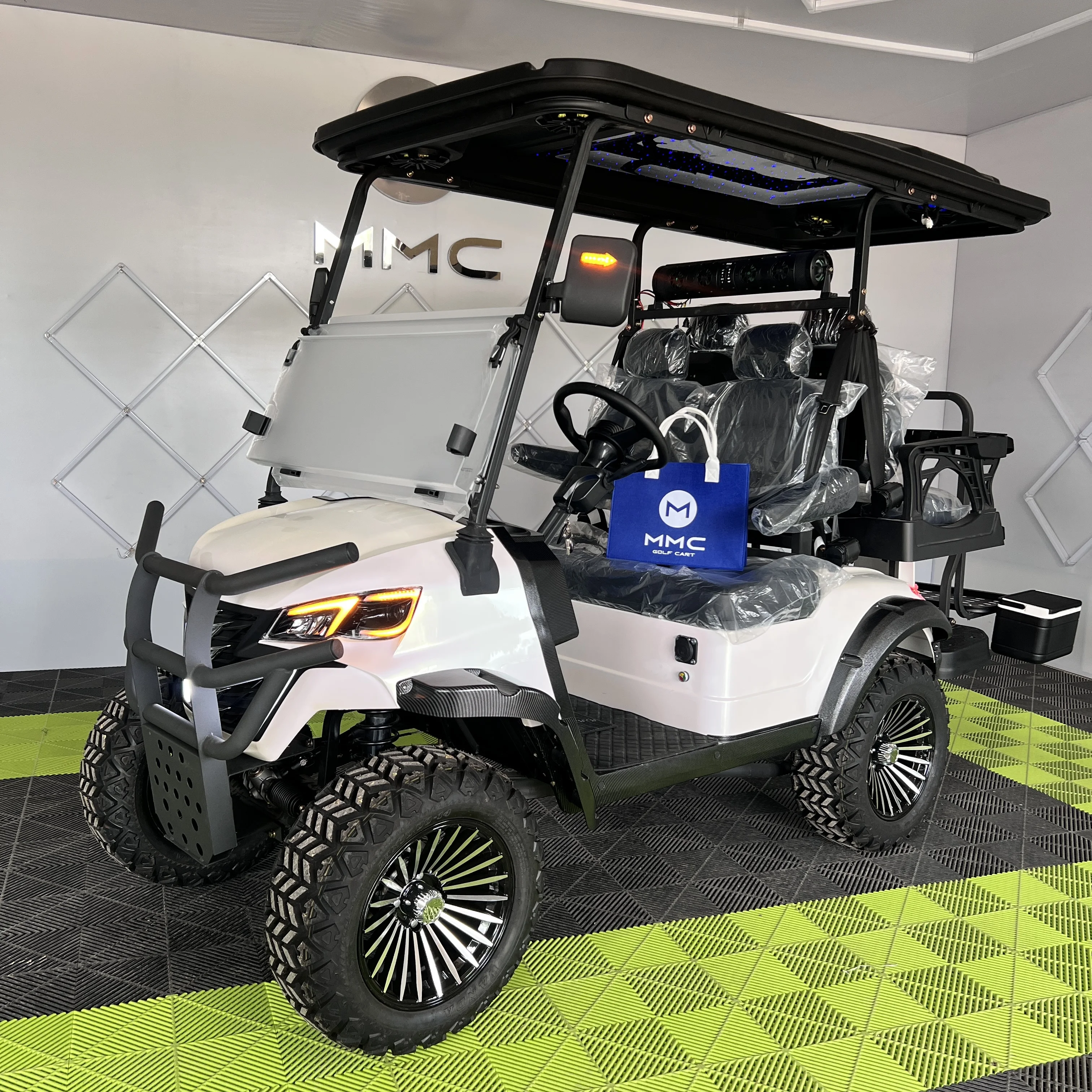MMC Factory 72V Lithium Battery Four-wheel Drive Electric Golf Cart ...
