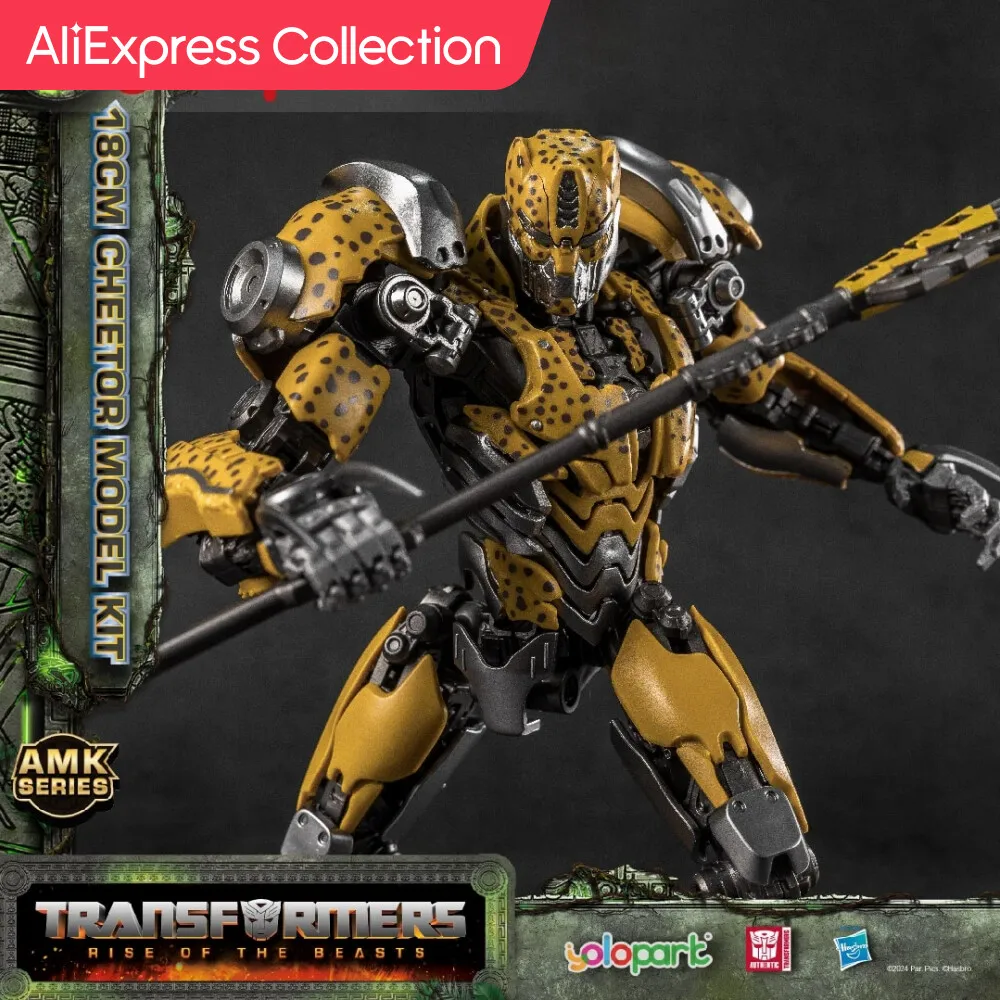 Aliexpress Collection Yolopark Transformer Toy Cheetor Movie 7: Rise Of The Animals-18Cm Cheetor Model Kit Studio Per Boy Girl