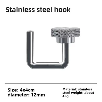 Outdoor igt hook flat gas tank camping table tent portable stainless steel picnic picnic supplies multi-function