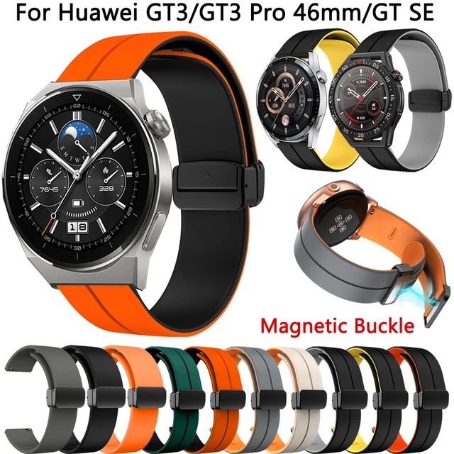 22mm Silicone Strap Band For Huawei GT4 Watch 4 Pro GT 2 3 GT2 GT3 Pro 46mm  SE