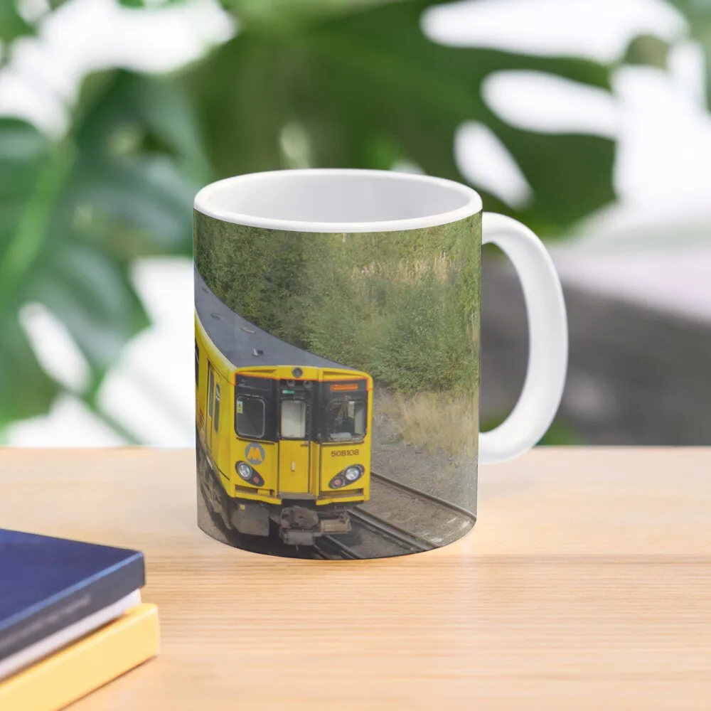 

Merseyrail Class 508 departing Hooton Coffee Mug Espresso Cups Tea Cups Tea And Cups Funnys Mug