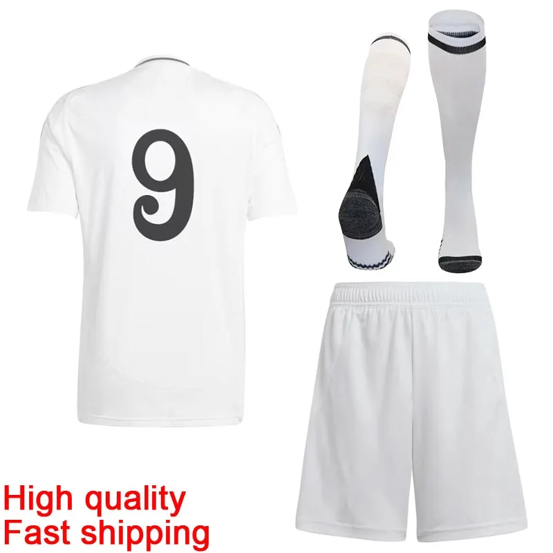 24 25 Season real MADRlD White Kit MADRIDES shirt Football Shirt