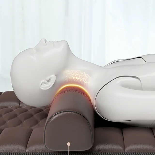 Able Household Massage Mattress Traction Stretching Cervical Spine Multi-functional Kneading Massage Multi-gear Adjustment Massa