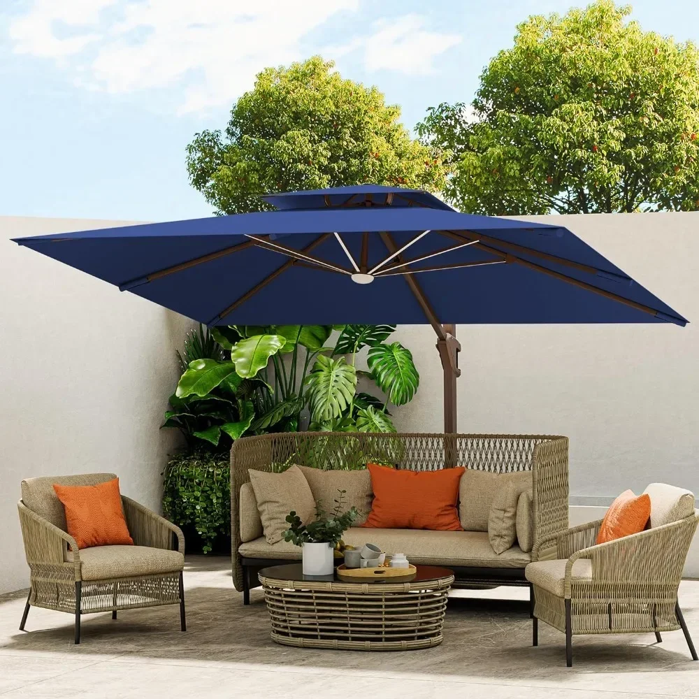 10 X 13 FT Cantilever Outdoor Patio Umbrella 1