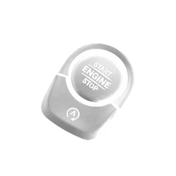 Mercedes - Benz Engine Start/Stop Button Trim Cover (Silver)