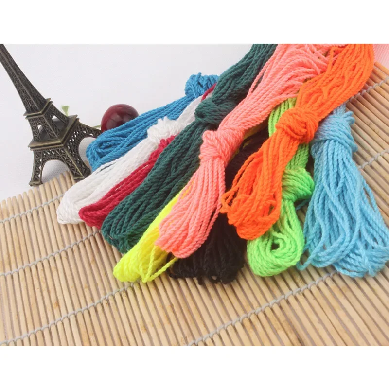 100% Polyester Light Professional YoYo Ball Bearing String Trick Yo-Yo Kids Magic Juggling Toy 100 Pcs/lot