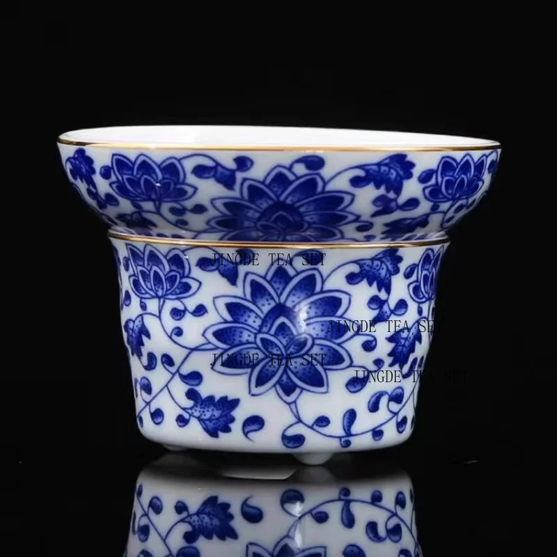 Enamel Ceramic Tea Filter Creative Tea Filter Net Tea Maker Kung Fu Set Accessories