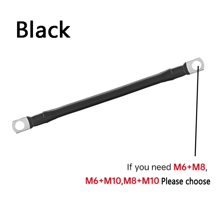 High-Performance Silicone Battery Connection Cable with SC Lug for Power Applications