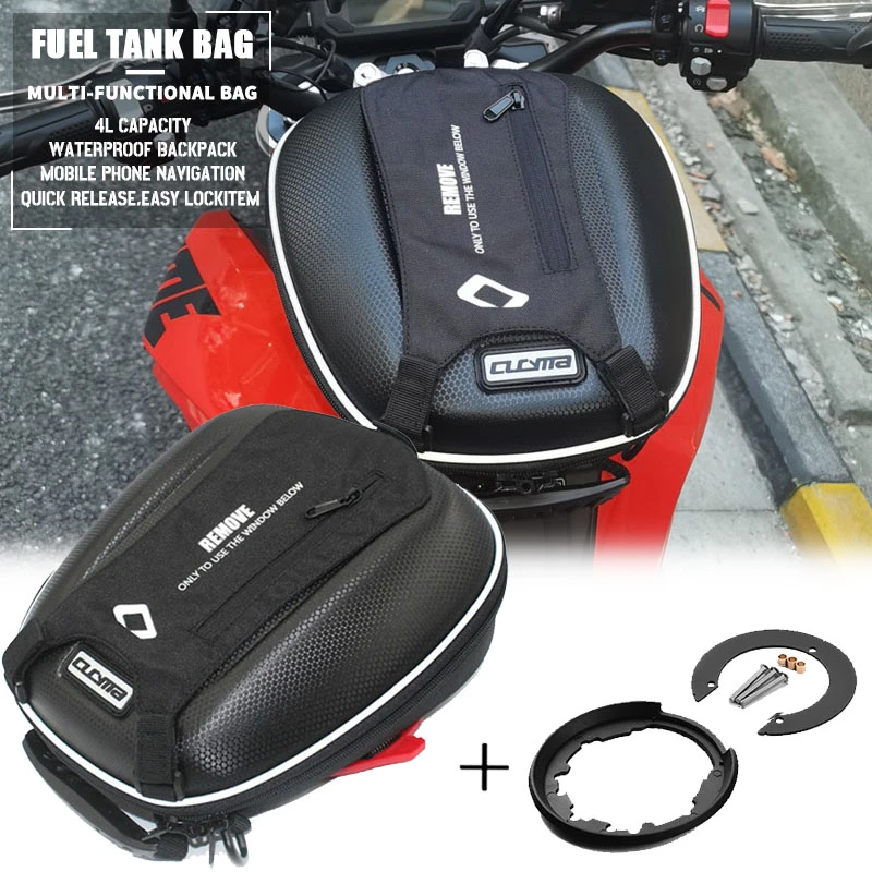 For VStrom DL650 DL1000 XT Fuel Tank Bag Motorcycle Parts Racing