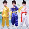 Boy Tai Chi Costume Girl Wushu Suit Performance Kids Kung Fu Martial Art Uniform Children's Sets Traditional Chinese Clothing 4