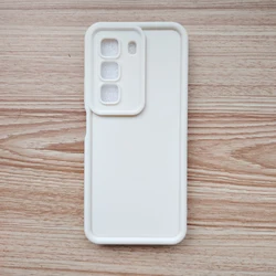 Luxury Candy Matte Soft Phone Case Cover - Enhanced Protection and Style for Infinix Hot 60 Pro (TY white)
