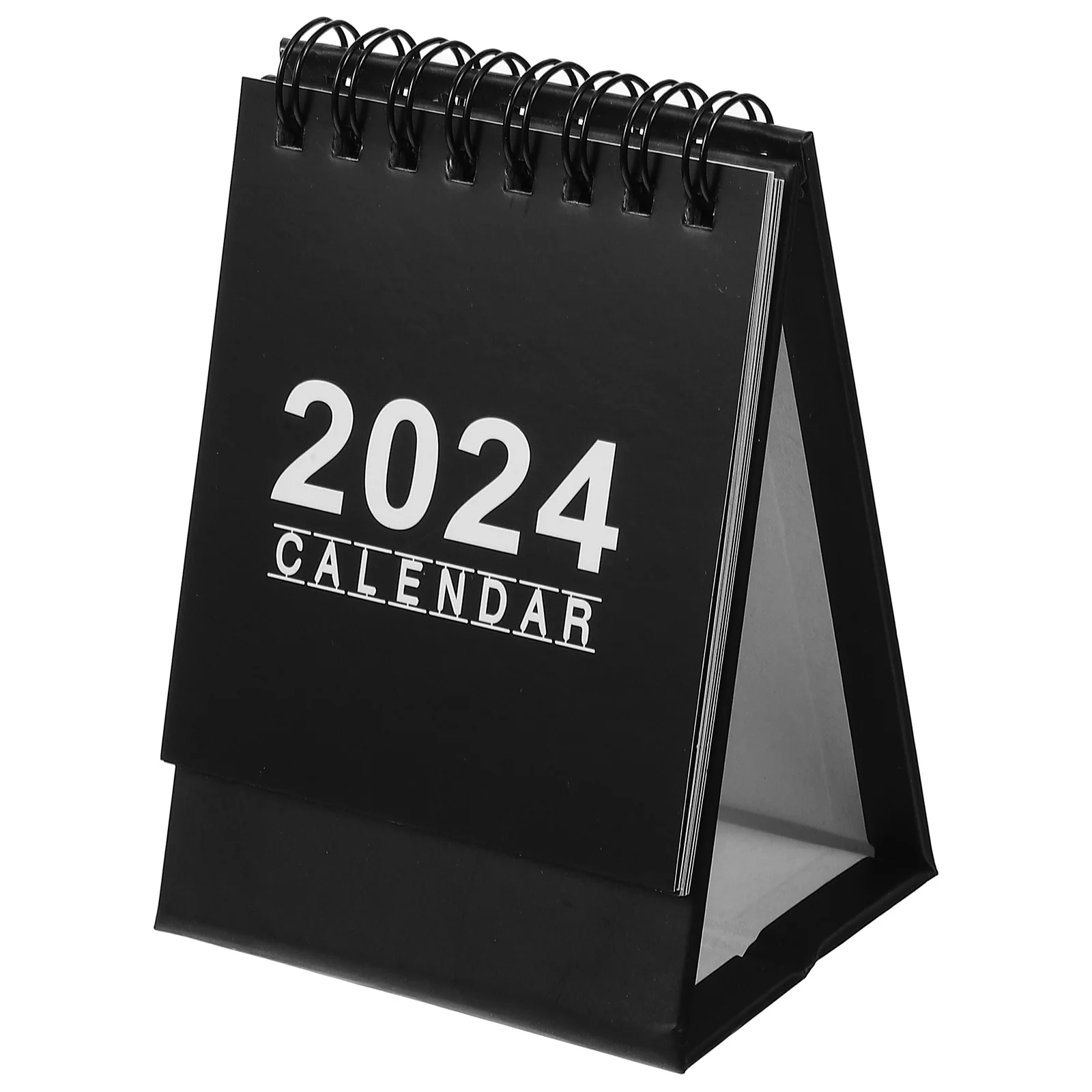 

Easel Office Calendar Home Desk Table Daily Decorative Mini Paper Standing Desktop 2024 Planner