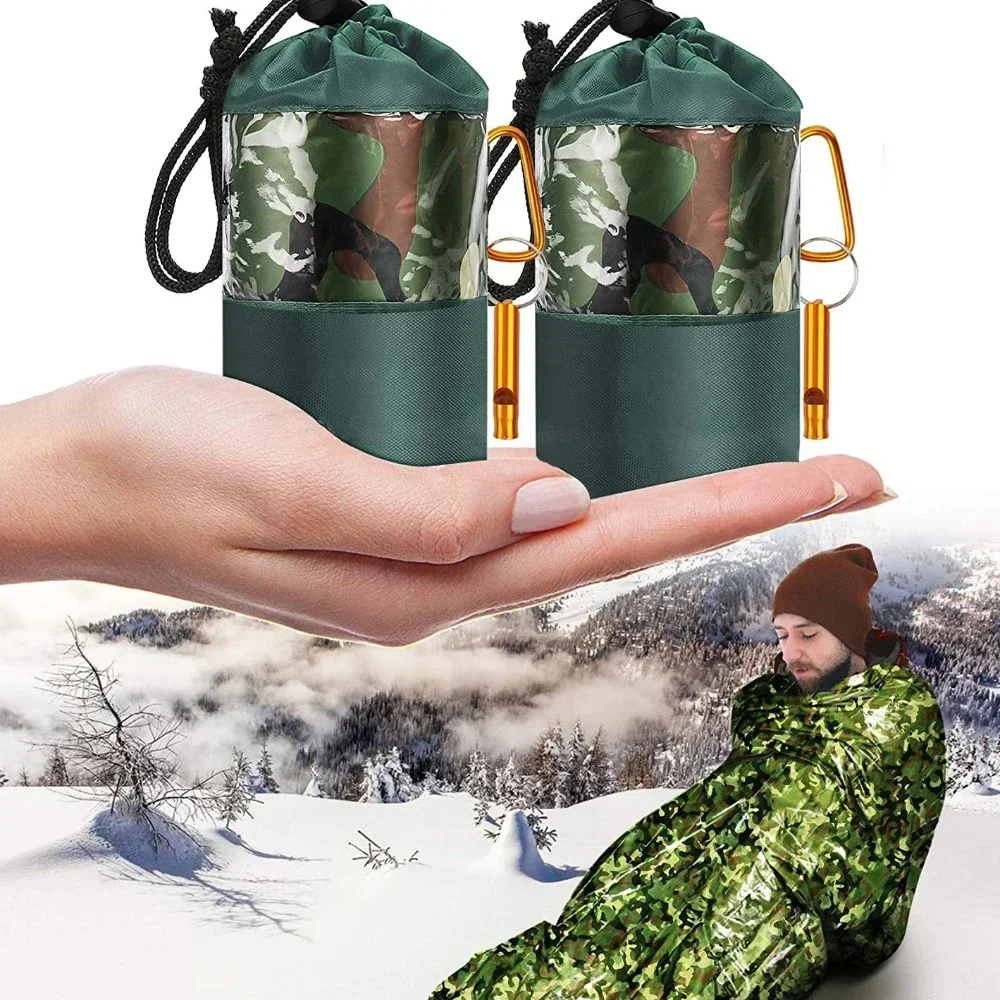 Campeggio All'Aperto Campeggio Sacco A Pelo Di Emergenza Campo Emergenza Sacco A Pelo Caldo E Sporco Pioggia Di Emergenza E Sacco A Pelo Freddo