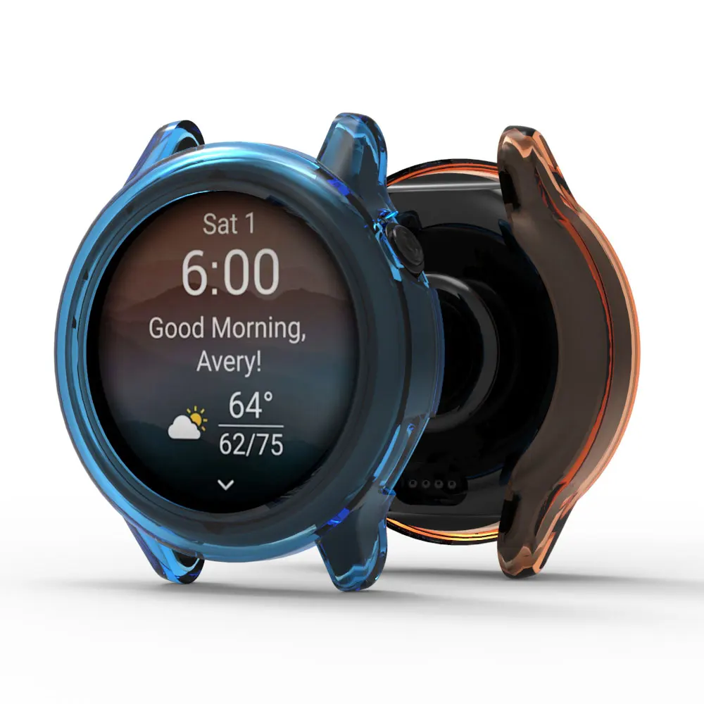 Garmin Vivoactive 6용 보호 케이스 커버 Vivoactive6용 소프트 실리콘 Tpu SmartWatch 충격 방지 보호 쉘