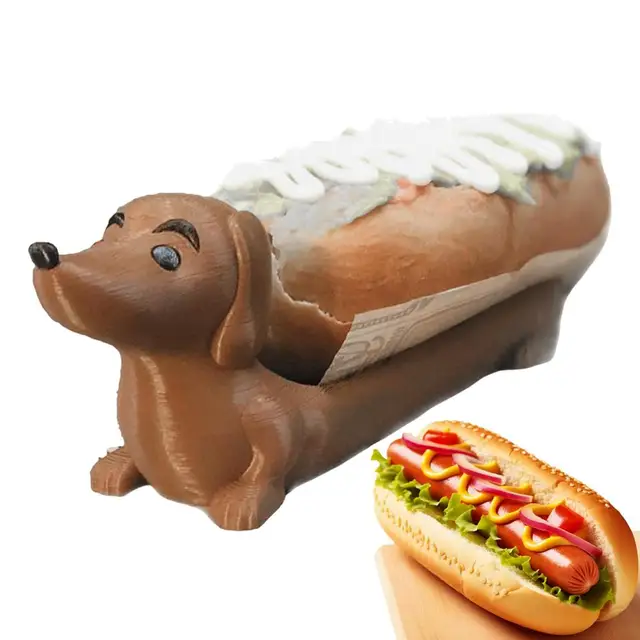 Porta Hotdog Bandeja Perro Salchicha, Charola Para Servir Hot Dogs