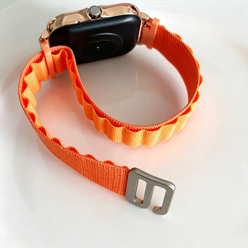 Alpine Loop Nylon Strap Watch Band - 22mm/20mm, Universal Fit