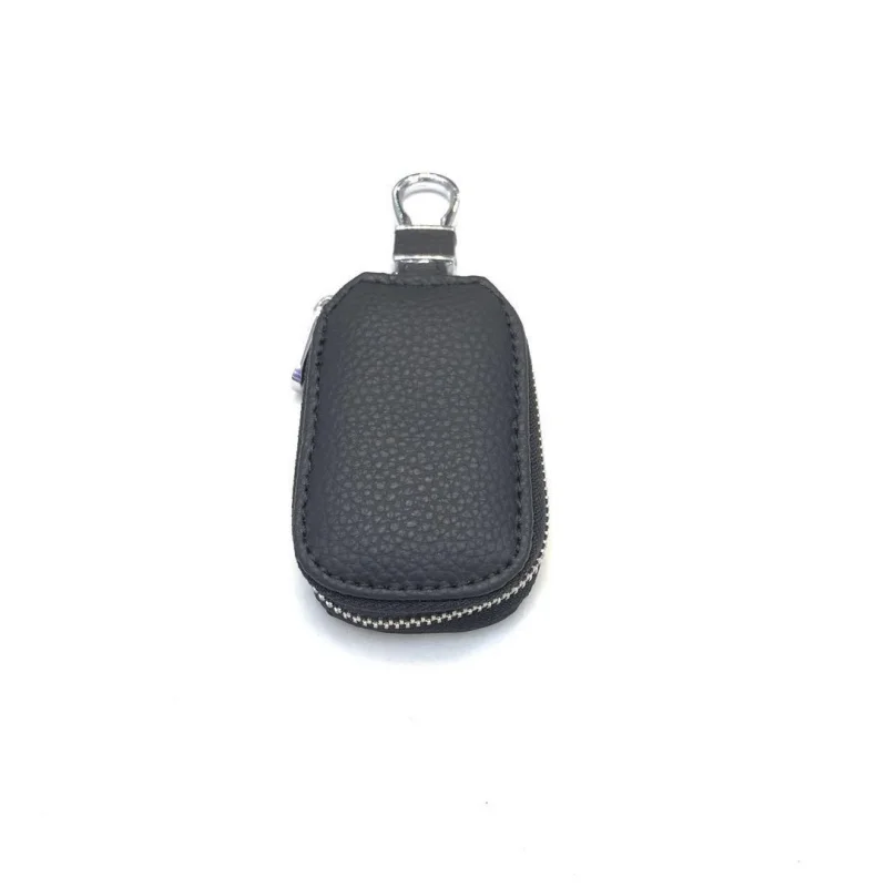 New Style Leather Key Pouch for Women Men Car Key Holder Fashionable Trendy