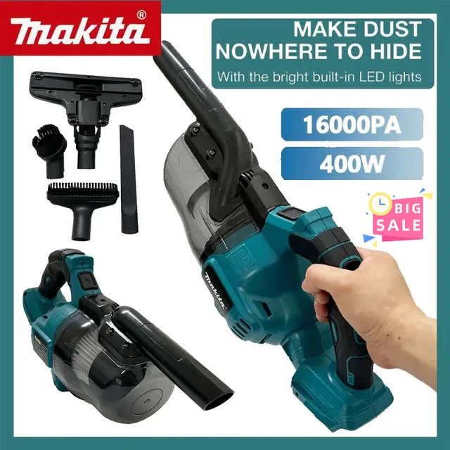 Makita aspirateur électrique sans fil Portable efficace ménage Construction industrielle outils de nettoyage pour batterie Makita 18V 1