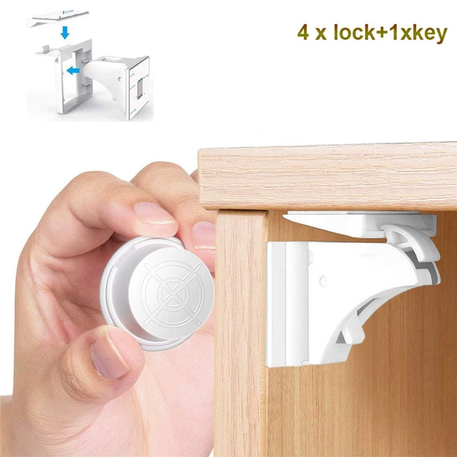 Magnetic Child Lock Baby Safety  Magnetic Cabinet Locks Baby - High  Quality Baby - Aliexpress