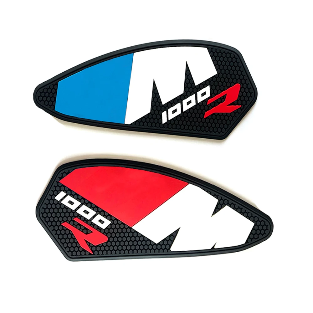 B-M-W M1000R S1000R 2021-2024 motorkerékpár-kiegészítőkhöz Csúszásgátló oldalsó üzemanyagtartály-matricák Tankpad gumi matrica dekoratív védő_voghion.com