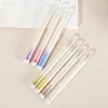 60pcs Pierced Ear Cleaning Herb Solution Paper Floss Hole Aftercare Tools Kit Disposable Earrings Cleaner 2