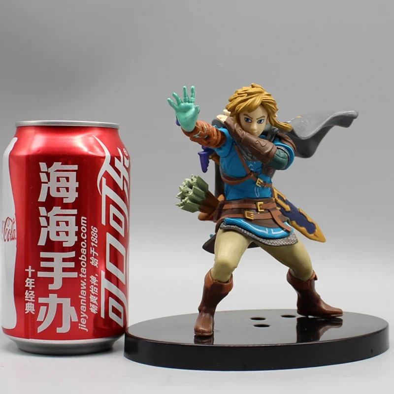 14Cm Link The Legend Of Zelda: Tears Of The Kingdom Figures Link Action Figures Pvc Collection Model Anime Birthday Toys Gifts
