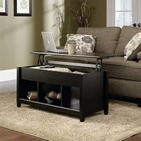 Coffee Table Lift Top Wood Home Living Room Modern Lift Top Storage Coffee Table w/Hidden Compartment Lift Tabletop Furniture 2