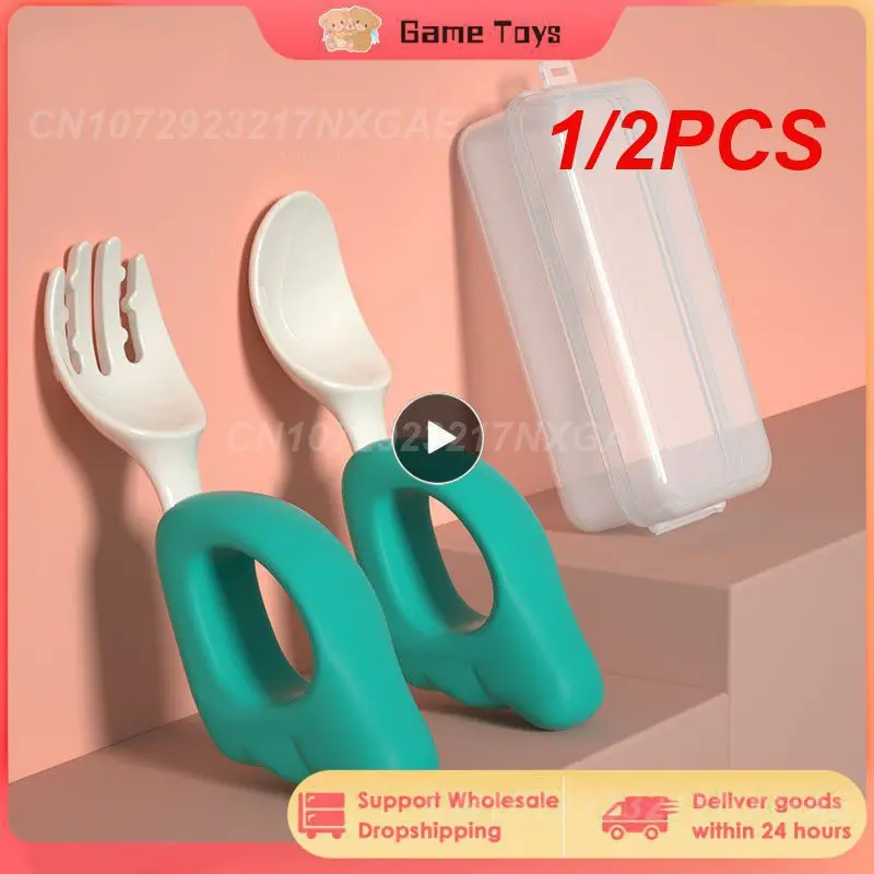

1/2 шт., пластиковые ложки-вилки для еды