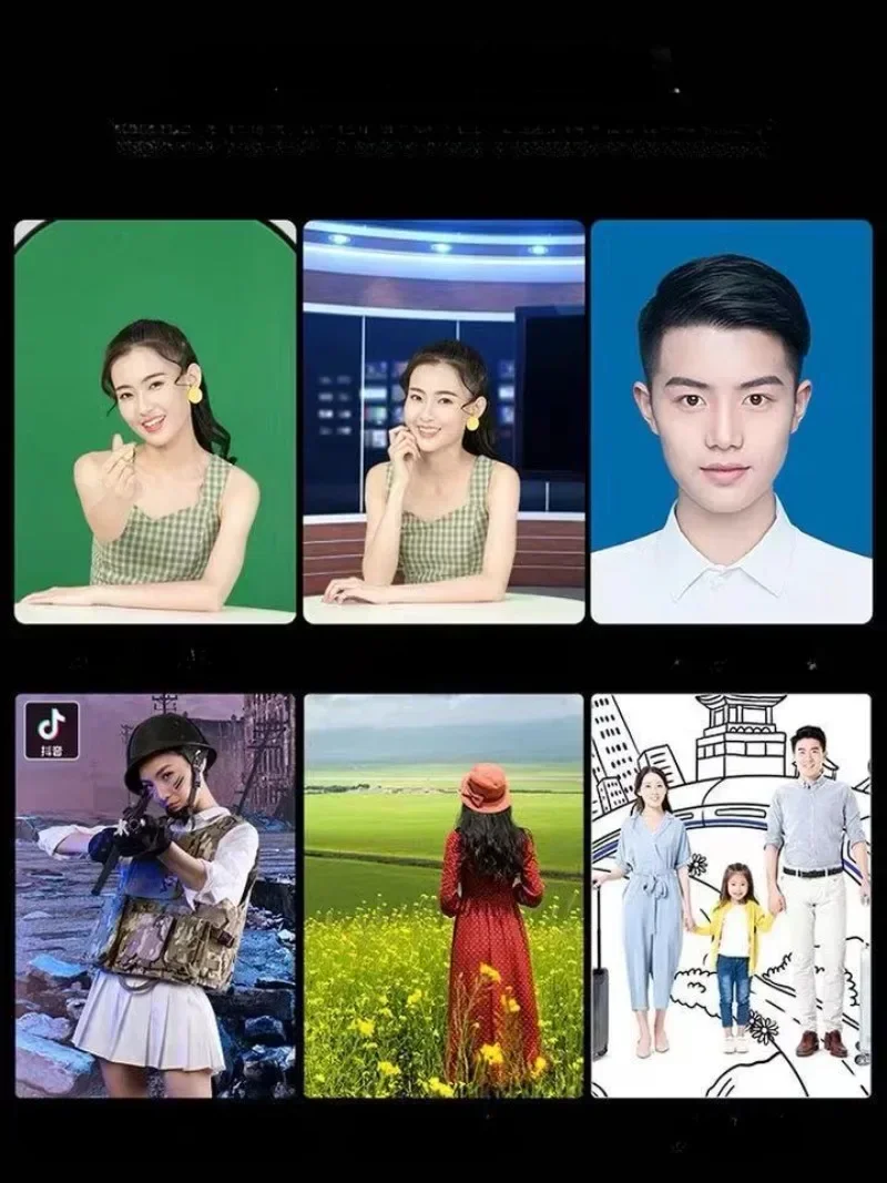사진 촬영용 접이식 미니 빛 반사판, 스튜디오용 휴대용 태양 반사판, 멀티 포토 디스크, 파란색, 녹색, 39 X59, 2-in-1