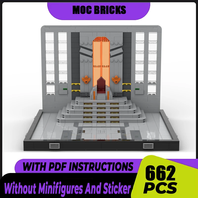 

Star Movie Series Moc Building Bricks Clone Wars Throne Model Technology Modular Blocks Construstion DIY Assembly Toy Gifts