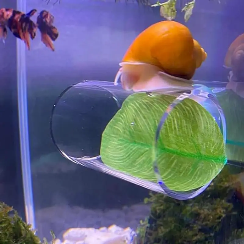 thumbnail image 2 of 3-Piece Betta Fish Acrylic Tube Tunnel & Feeding Ring 2 of 9