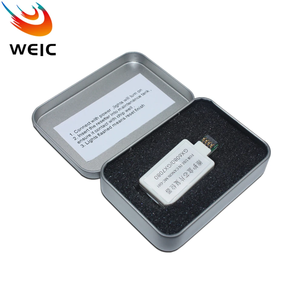 MC-G01 Maintenance Tank Chip Resetter for Canon MAXIFY GX7010 GX7020 GX7030 GX7040 GX7050 GX7060 GX7070 GX7080 GX7090 Printer