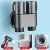 1-in-2-out Dual Control Valve, Double Control Mini Shower,Extra Long Hose High Pressure Bathroom Faucet Kit for Bidet And Shower 6