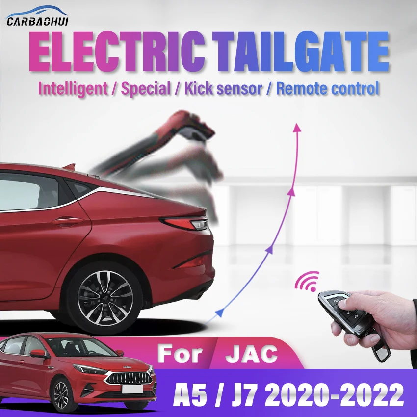 

Car Electric tailgate Smart Electric trunk drive Kick Sensor Car door closer Rear door power kit For JAC A5 J7 2020 2021 2022