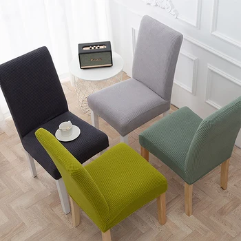 Jacquard Chair Covers – Universal Stretch Slipcovers (1/2/4/6 Pack) 1