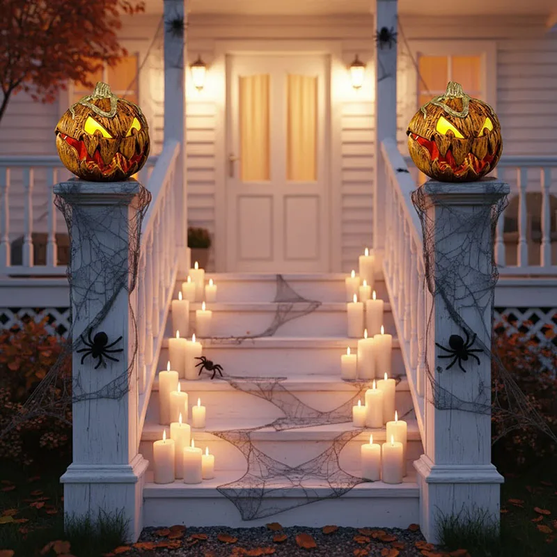 Scary Pumpkin Head Decoration 4