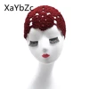 Hand-woven Spring and Summer Thread Thin Hollow Breathable Knitted Hat Tide Woolen Melon Leather  Baotou Cap 1