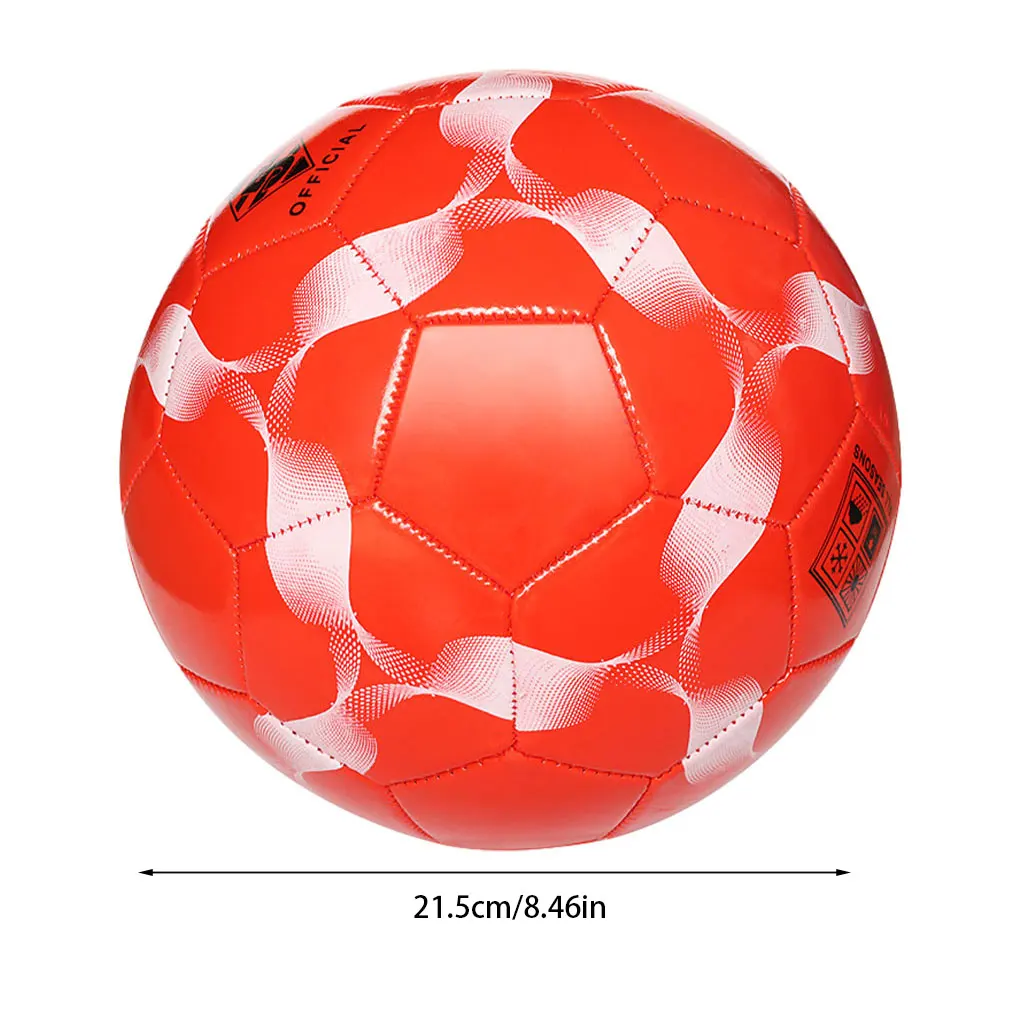thumbnail image 1 of Balón de fútbol tamaño 4: promueve el trabajo en equipo y la diversión en el entrenamiento de fútbol Entrenamiento de fútbol Fútbol para niños Balones de fútbol amarillos n.º 5, 1 of 5
