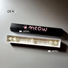  Cartoon Cute 6.25U Space Bar Keycap for Cherry Mx Switch Custom Cherry/OEM Mechanical Keyboard Caps Individuality Gaming Keycap 