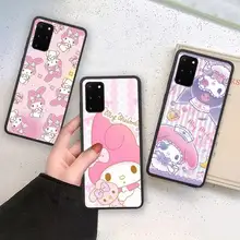 

My Melody Cute Cartoon Rabbit Phone Case Soft For Samsung Galaxy Note20 ultra 7 8 9 10 Plus lite M21 M31S M30S M51 Cover