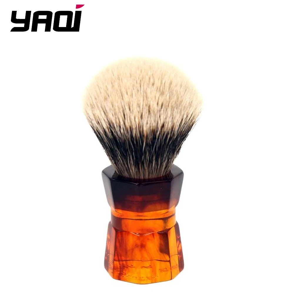 yaqi-26mm-moka-express-two-band-badger-hair-men's-beard-shaving-brush