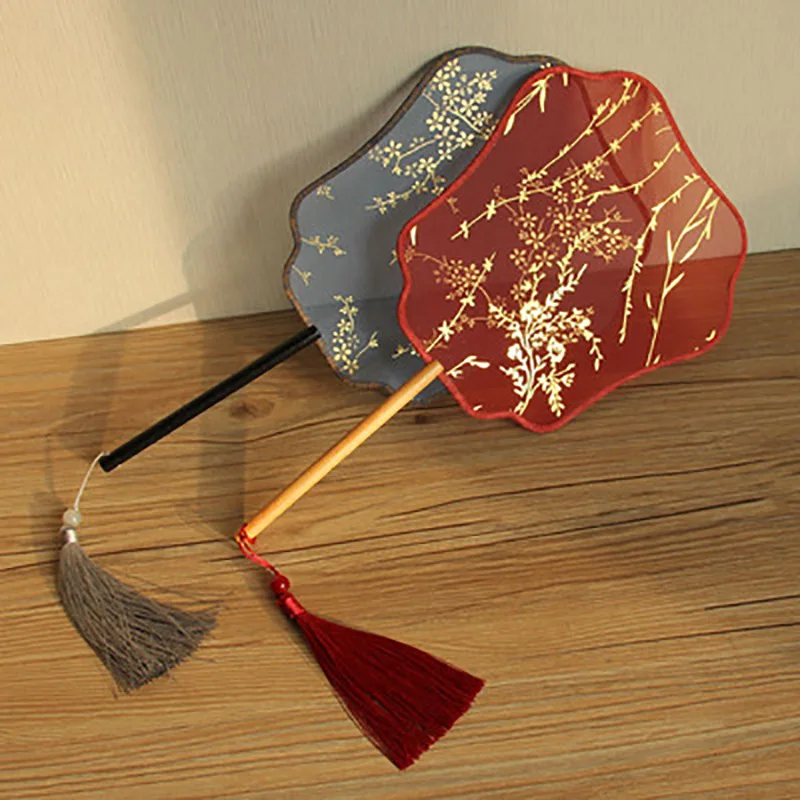 Traditional Chinese Hand Held Fan, Chinese Fan, Ancient Dance, Cheongsam Costume, Round Fan for Wedding Favor Gift, Home Decor