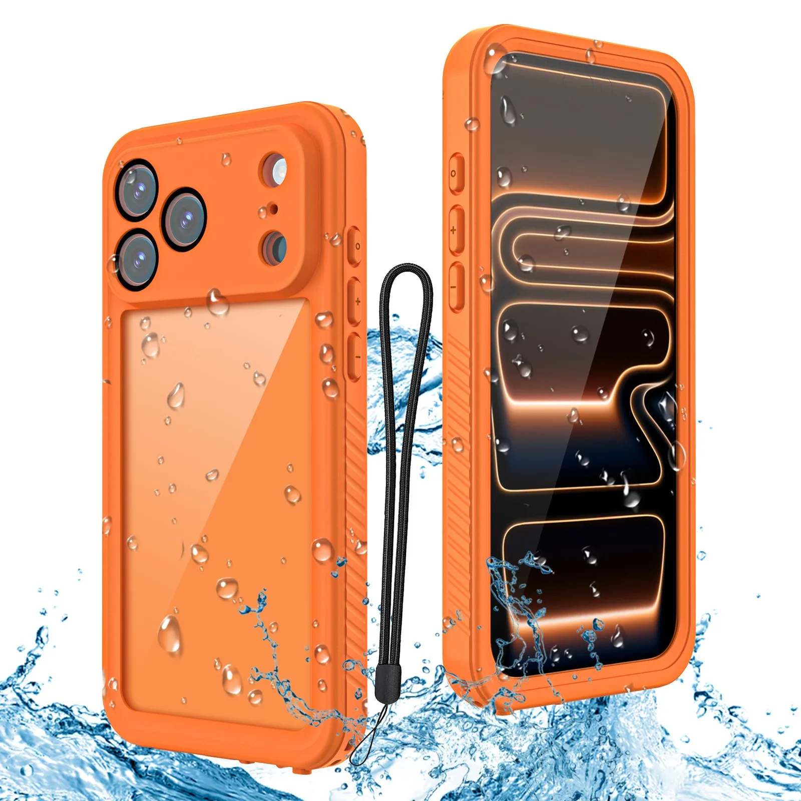 Ultimate Waterproof & Shockproof Protective Case with Screen Protection