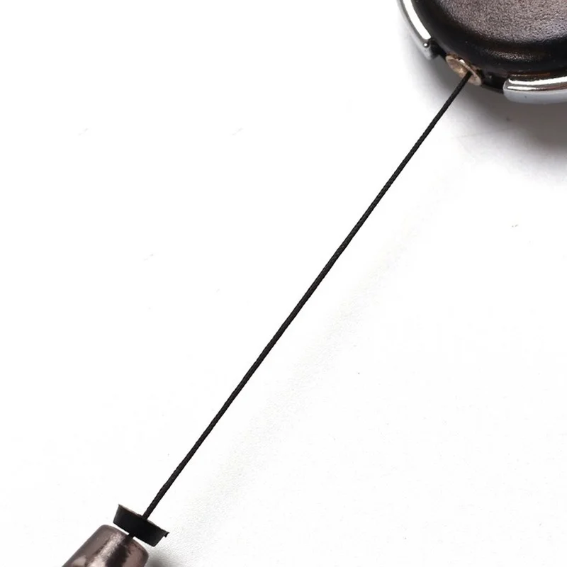 Retractable badge reel retractable id lanyard retractable id tag badge holder keychain Colorful Retractable Easy Pull Badge Reel Zinc Alloy Plastic ID Tag Keychain Lanyard Name Tag Pass Access Card Clips Reels