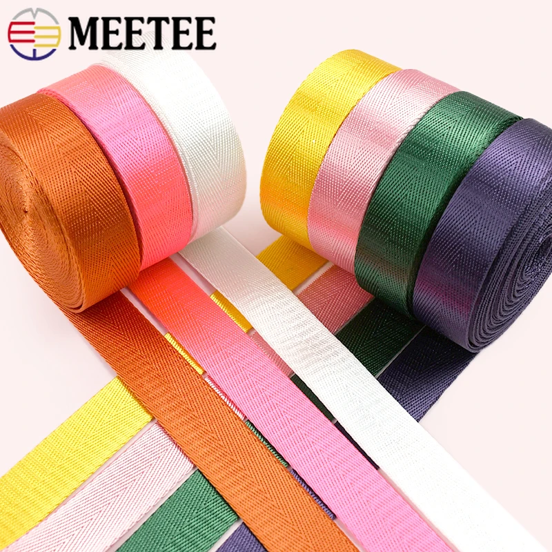 10m Nylon Webbing Strap for DIY Projects and Accessories